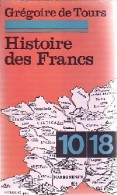 Histoire Des Francs (1970) De Grégoire De Tours - Historia