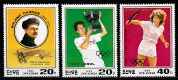 1987 Corea "Roland Garros" Centenary Of The Birth Tennis MNH** B596 - Tennis