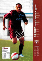 [MD9644] CPM - TORINO CALENDARIO UFFICIALE - SETTEMBRE 2008 - DAVID DI MICHELE - PERFETTA - Non Viaggiata - Soccer