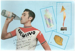 EDDY MERCKX    Publicité Pour Vittel  (6) - Ciclismo