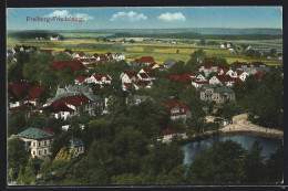 AK Freiberg-Friedeburg, Ortsansicht Aus Der Vogelschau  - Freiberg (Sachsen)