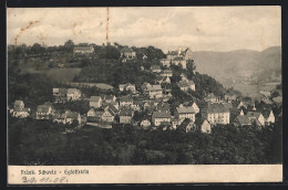 AK Egloffstein /Fränk. Schweiz, Ortsansicht Aus Der Vogelschau  - Andere & Zonder Classificatie