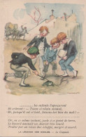 CPA F. POULBOT - Humour - La Légende Des Siècles - Le Crapaud - Poulbot, F.