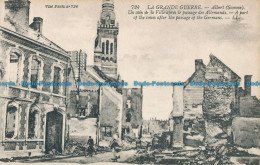 R028788 La Grande Guerre. Albert. A Part Of The Town After The Passage Of The Ge - World