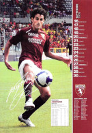 [MD9646] CPM - TORINO CALENDARIO UFFICIALE - SETTEMBRE 2009 - NICOLA AMORUSO - PERFETTA - Non Viaggiata - Soccer