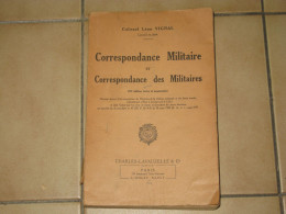 CORRESPONDANCE MILITAIRE  Et CORRESPONDANCE Des MILITAIRES Du Colonel VIGNAL 1953 - Francés