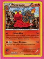 Carte Pokemon Francaise 2015 Xy Promo Choc 23/160 Volcaropod 120pv Bon Etat - XY