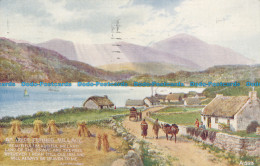 R028159 An Irish Fishing Village. Valentine. Art Colour. 1956 - World