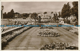 R027500 Promenade Gardens. Torquay. RP. 1955 - World