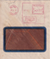 1933   Affrancatura Meccanica Rossa EMA  SOCIETA' ITALIANA PIRELLI MILANO - 1961-70: Storia Postale