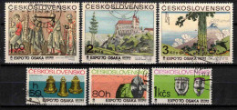 Tchécoslovaquie 1970 Mi 1928-33 (Yv 1772-7), Obliteré - Used Stamps