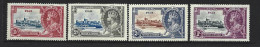 Fiji 1935 KGV Silver Jubilee Attractive MLH , Flattish And Partly Aged Gum - Fidschi-Inseln (...-1970)