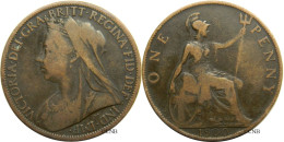 Royaume-Uni - Victoria - One Penny 1900 - TB/VF30 - E0277 - D. 1 Penny