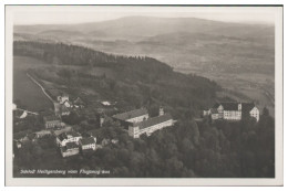 MW14180/ Schloß Heiligenberg  Foto AK Seltenes Strähle Luftbild 30er Jahre - Altri & Non Classificati