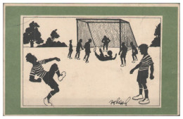 S5557/ Künstler AK Schönpflug  , Fußball Ca.1925 - Schoenpflug, Fritz