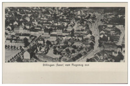 MW14230/ Dillingen Saar  AK Seltenes Strähle Luftbild 30/40er Jahre - Other & Unclassified