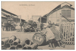 S5591/ Casablanca - Le Douane  Marokko AK 1915 - Unclassified