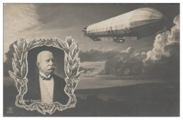 S5597/ Graf Zeppelin  Luftschiff Foto AK 1909 - Aeronaves