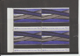 2448** - Bloc De 4 Timbres De Pierre SOULAGES Avec Coin De Feuille. - Unused Stamps