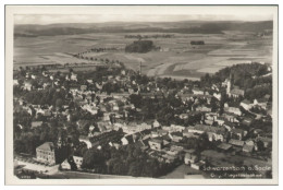 MW14340/ Schwarzenbach Saale  Foto AK Seltenes Strähle Luftbild 30er Jahre - Andere & Zonder Classificatie