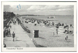 Y29056/ Ostseebad Niendorf Strandpromenade Ak 50er Jahre  - Autres & Non Classés