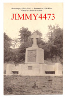 CPA - GROSMAGNY ( Haut-Rhin ) Monument De L'Abbé Miclot, Victime Des Allemands En 1870 - N° 739 - Imp. Andrès - Mulhouse