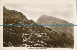 R028207 Snowdon From Llanberis Pass. No 32. RP - World