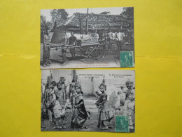 Cambodge , Phnom-penh , Danseuses Du Roi Et Palanquin - Kambodscha