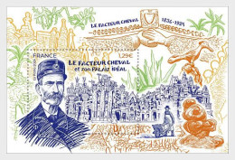 France 2024 The Postman Cheval And His Ideal Palace Stamp SS/Block MNH - Unused Stamps