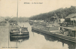 VOSGES  EPINAL  Le Port Du Canal  ( Peniches ) - Epinal