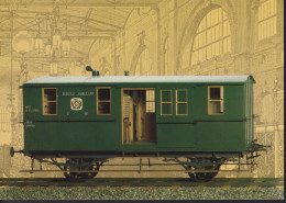 1990 Ganzsache PTT Bildpostkarte-Bahnpostwagen Zum: 217, 50 Cts. ⵙ 3030 BERN PTT MUSEUM - Poste