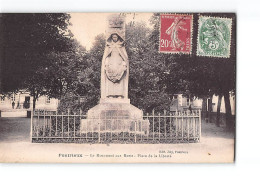 PONTRIEUX - Le Monument Aux Morts - Place De La Liberté - Très Bon état - Pontrieux