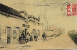 Cpa Saint Witz, Ancien Relai Des équipages Du Prince De Condé - Saint-Witz