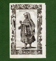 ST-IT MODE 1590 Costume VENEZIA Dogalina Antica Chiesa Di S. Helena -C. Vecellio - Prenten & Gravure
