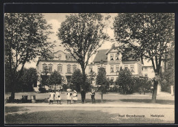 AK Bad Oeynhausen, Marktplatz Und Hotel Deutsches Heim  - Bad Oeynhausen