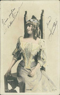 Léonie Yahne ( VERSAILLE / FRANCE ) ACTRESS  - EDIT REUTINGER - RPPC POSTCARD - 1900s   (TEM558) - Entertainers
