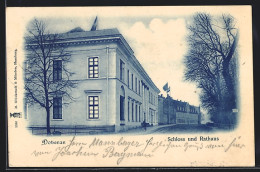 AK Doberan, Schloss Und Rathaus  - Bad Doberan