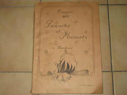 TRIOMPHE 1931 / PANACHE Et MENUETS De   Pierre GRESSET   Opérette Revue En 3 Actes Dessins Jacques SAINT PRIX PETITJEAN - Other & Unclassified