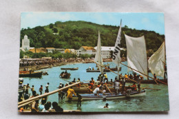 Cpm 1985, Trinité, La Fête Patronale, Courses De Yoles Dans La Baie, Martinique - La Trinite