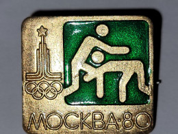 Pin's Jeux Olympiques De Moscou 1980  **  Judo  ** - Scherma