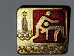 Pin's Jeux Olympiques De Moscou 1980  **  Judo  ** - Fechten