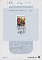 ETB 34/2015 Schätze Deutscher Museen, Schongauer, Gemälde - 2011-…