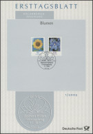 ETB 01/2005 Blumen Sonnenblume 0,95 Euro / Rittersporn 4,30 Euro - 2001-2010