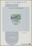 ETB 14/2005 Mittellandkanal, Elblandschaft Mit Trogbrücke - 2001-2010