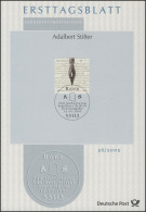 ETB 36/2005 Adalbert Stifter, Schriftsteller, Maler - 2001-2010