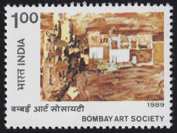 Indien: Gemälde Paintings Kunstgesellschaft Bombay Art Society, Marke ** - Sonstige & Ohne Zuordnung