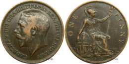 Royaume-Uni - George V - One Penny 1913 - TTB/XF40//TTBXF45 - E0283 - D. 1 Penny
