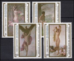 Karibik Gemälde Paintings A.G. Menocal Im Nationalmuseum 1990, 4 Werte ** - Sonstige & Ohne Zuordnung