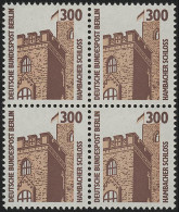 799 SWK 300 Pf Viererblock ** Postfrisch - Unused Stamps