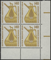 832 SWK 140 Pf Eck-Vbl. Ur ** Postfrisch - Unused Stamps